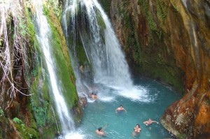 AlgarWaterfallsSwimming (Watervallen van Algar)